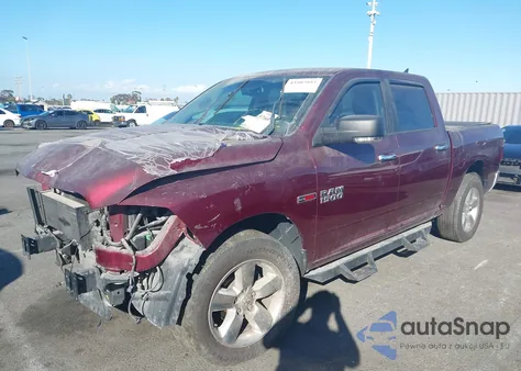 2017 Ram 1500 Big Horn 4X4 5'7 Box z USA, uszkodzony, nr VIN 1C6RR7LM5HS879037